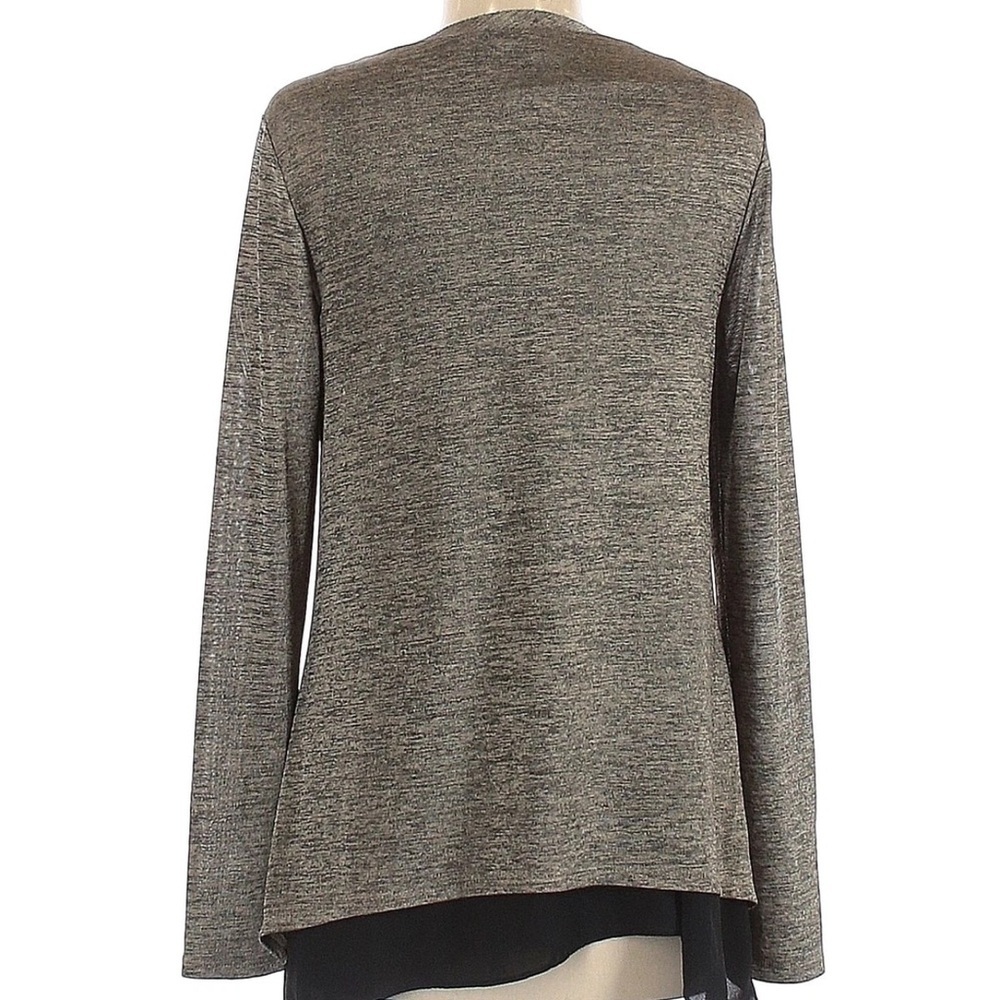 Bar III V-Neck Asymmetrical Hem Top Size L - Picture 2 of 7